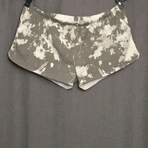 Grayson Social Tie dyed Shorts Sleepwear Shorts Size 2X Sage White New